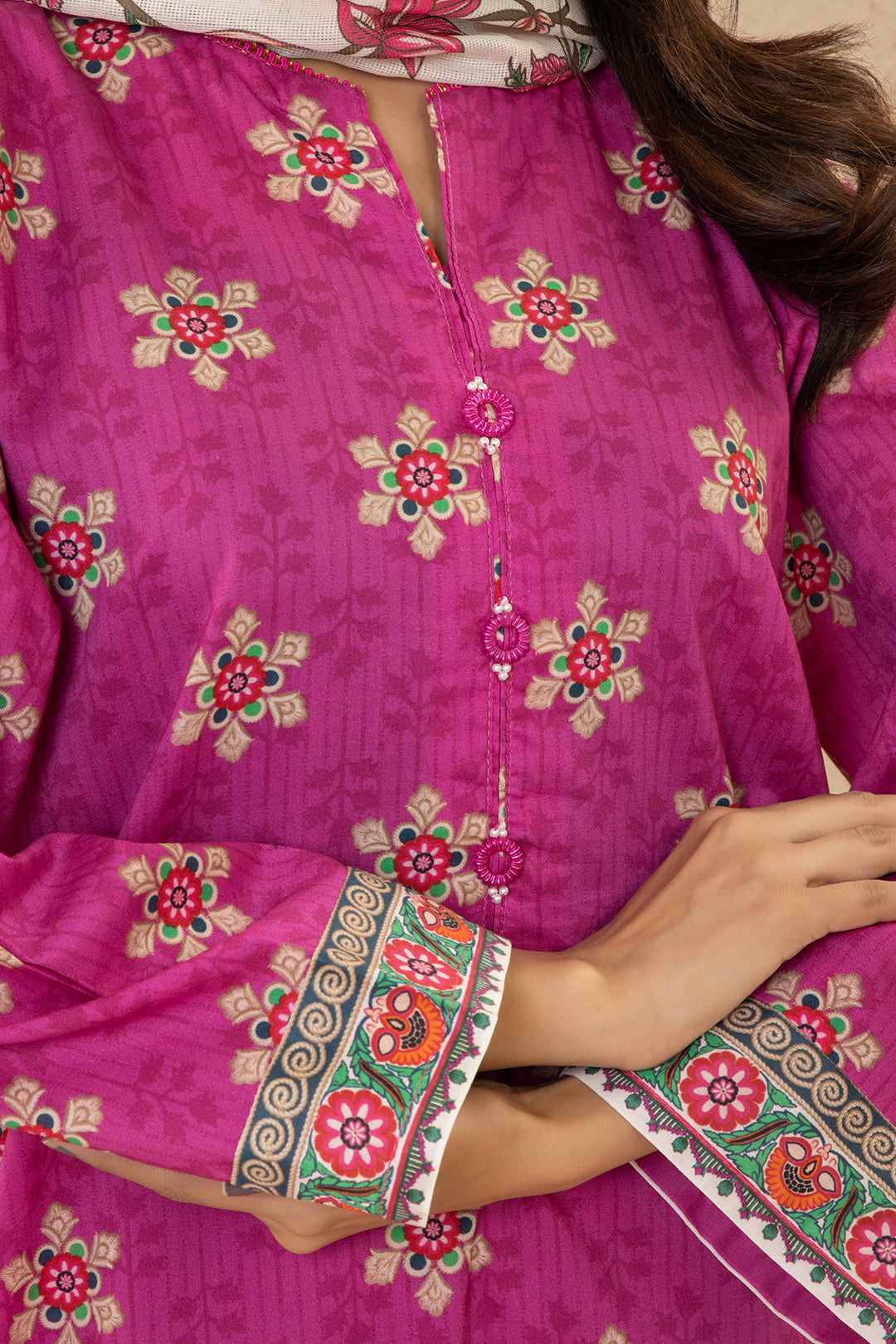 Zellbury | Summer Pret | Kurta Dupatta Trouser - 2858 - House Of Hania