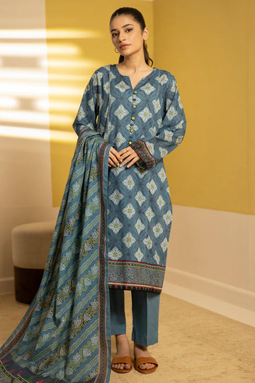 Zellbury | Summer Pret | Kurta Dupatta Trouser - 3244 - House Of Hania