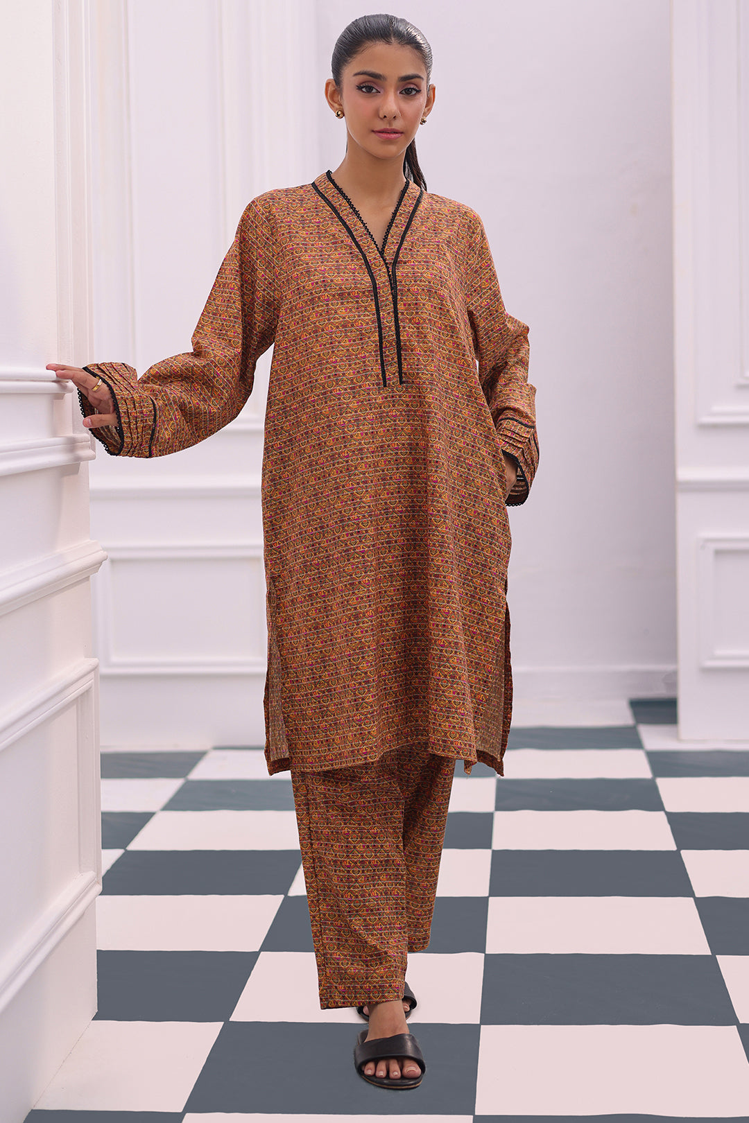 Zellbury | Summer Pret | Kurta Trouser - 2078 - House Of Hania