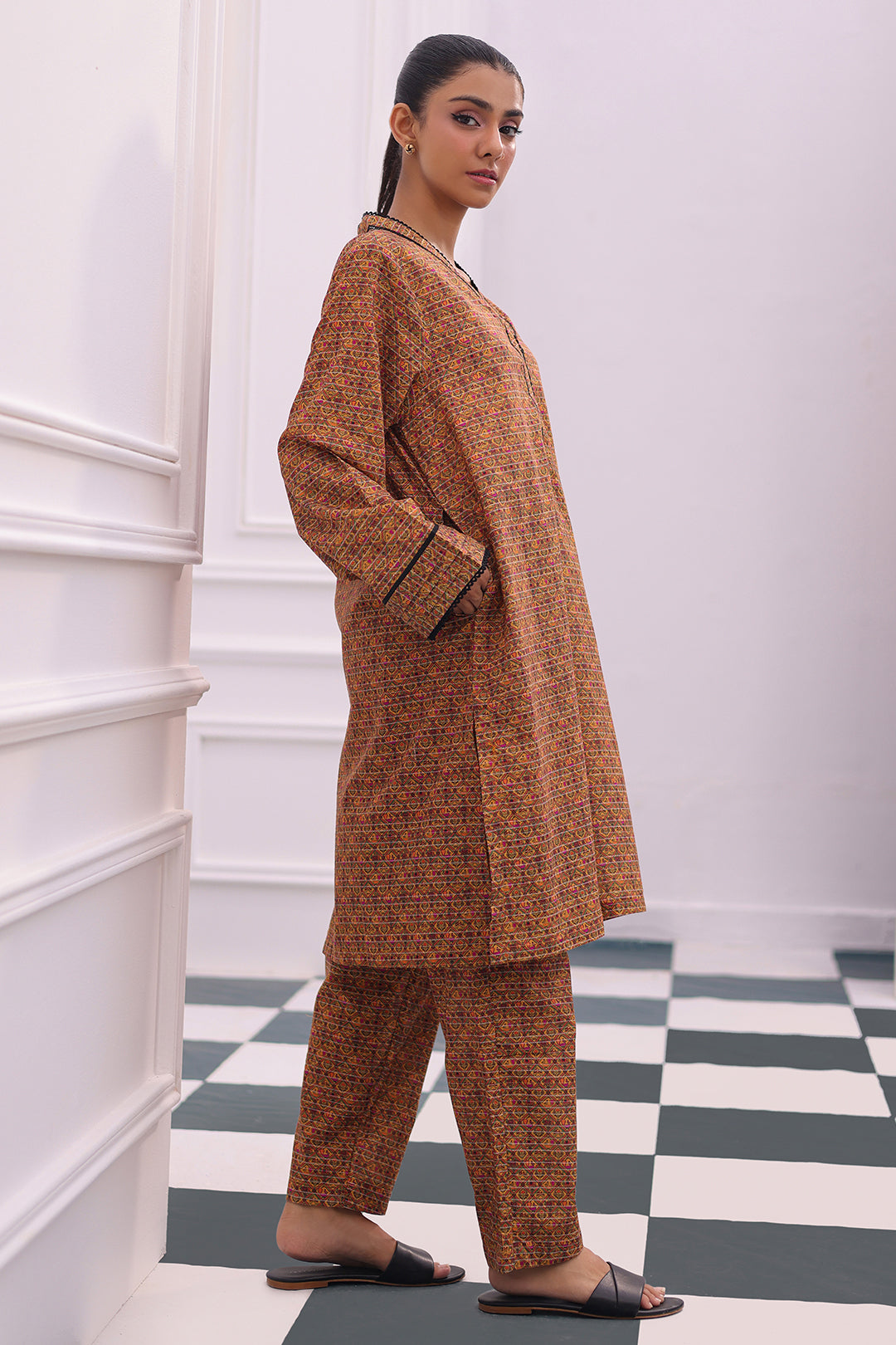 Zellbury | Summer Pret | Kurta Trouser - 2078 - House Of Hania