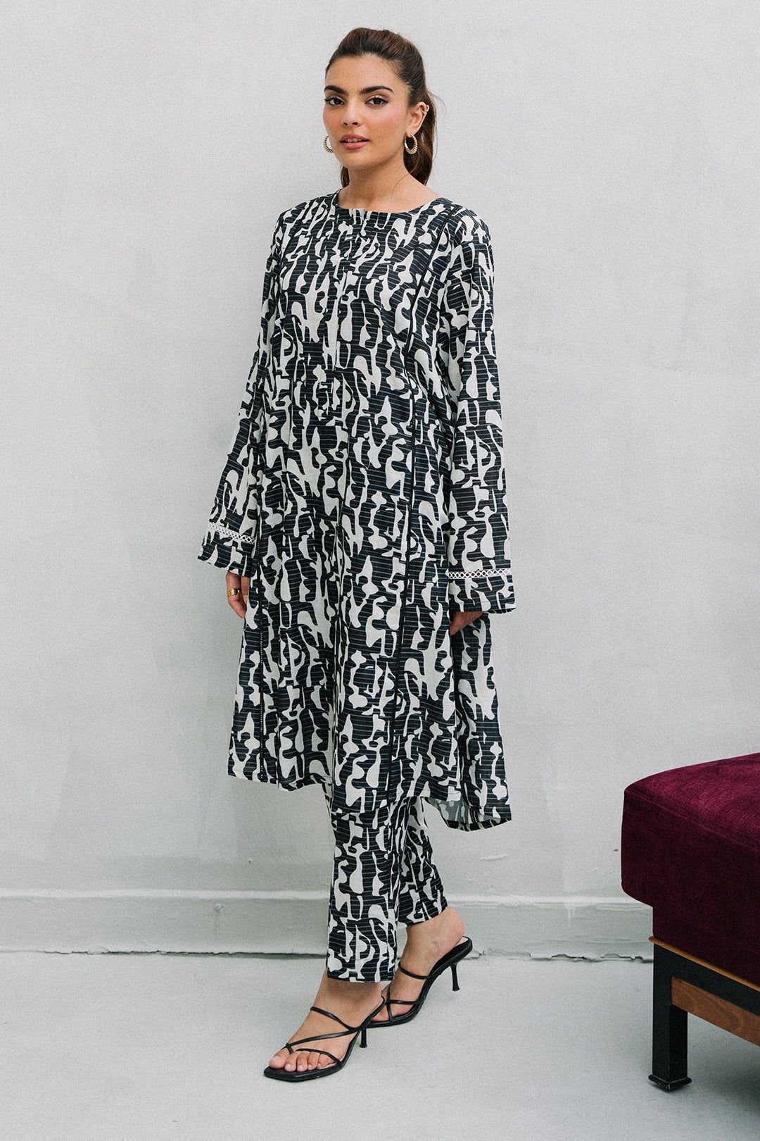 Zellbury | Summer Pret | Kurta Trouser - 2081 - House Of Hania