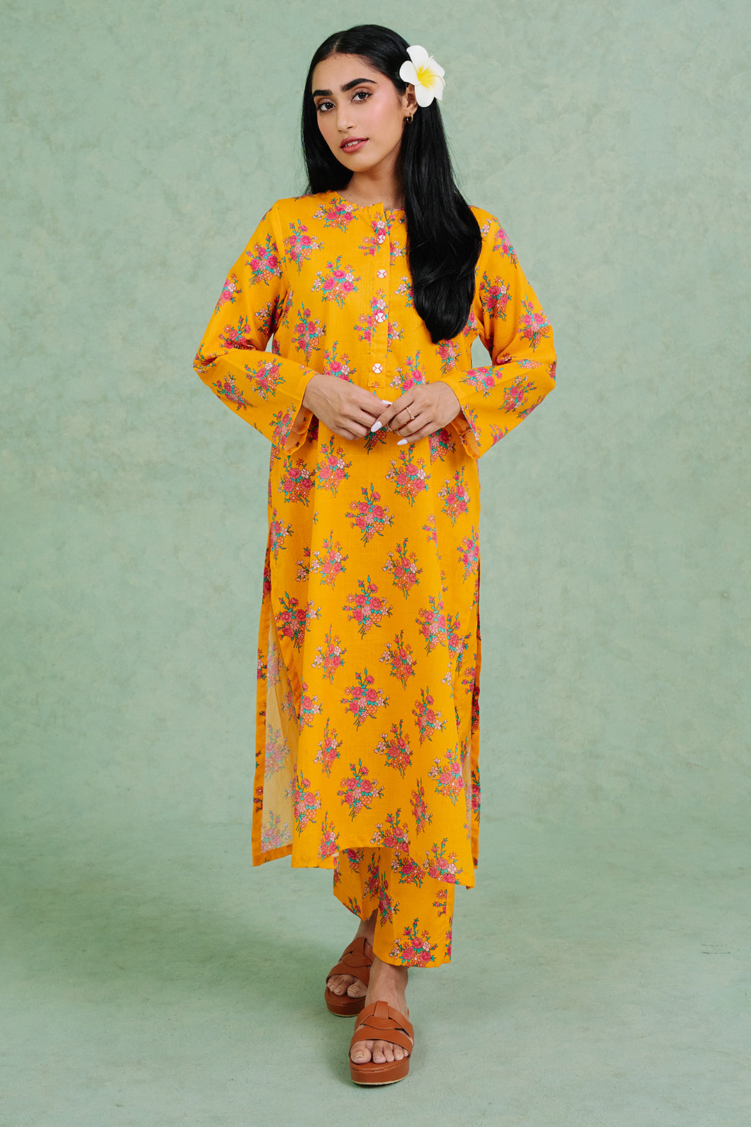 Zellbury | Summer Pret | Kurta Trouser - 2085 - House Of Hania