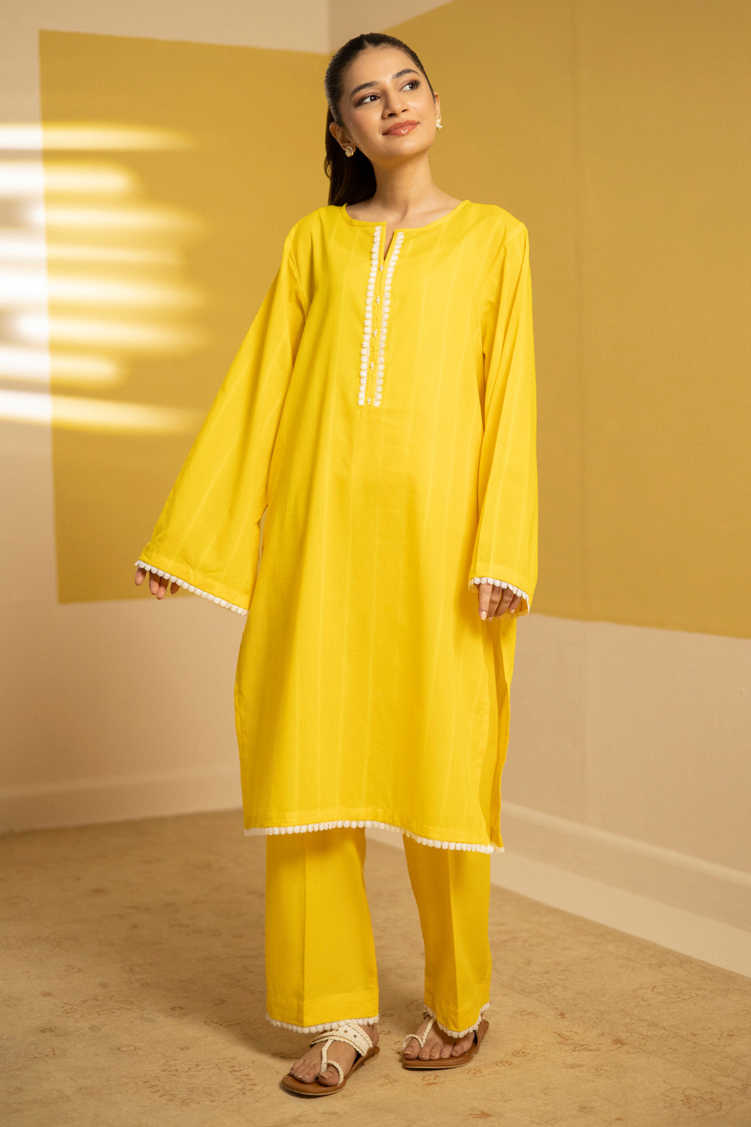 Zellbury | Summer Pret | Kurta Trouser - 2093 - House Of Hania