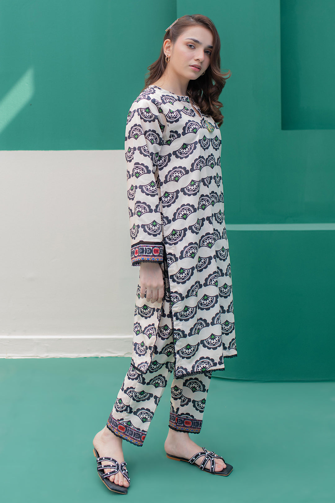 Zellbury | Summer Pret | Kurta Trouser - 2809 - House Of Hania