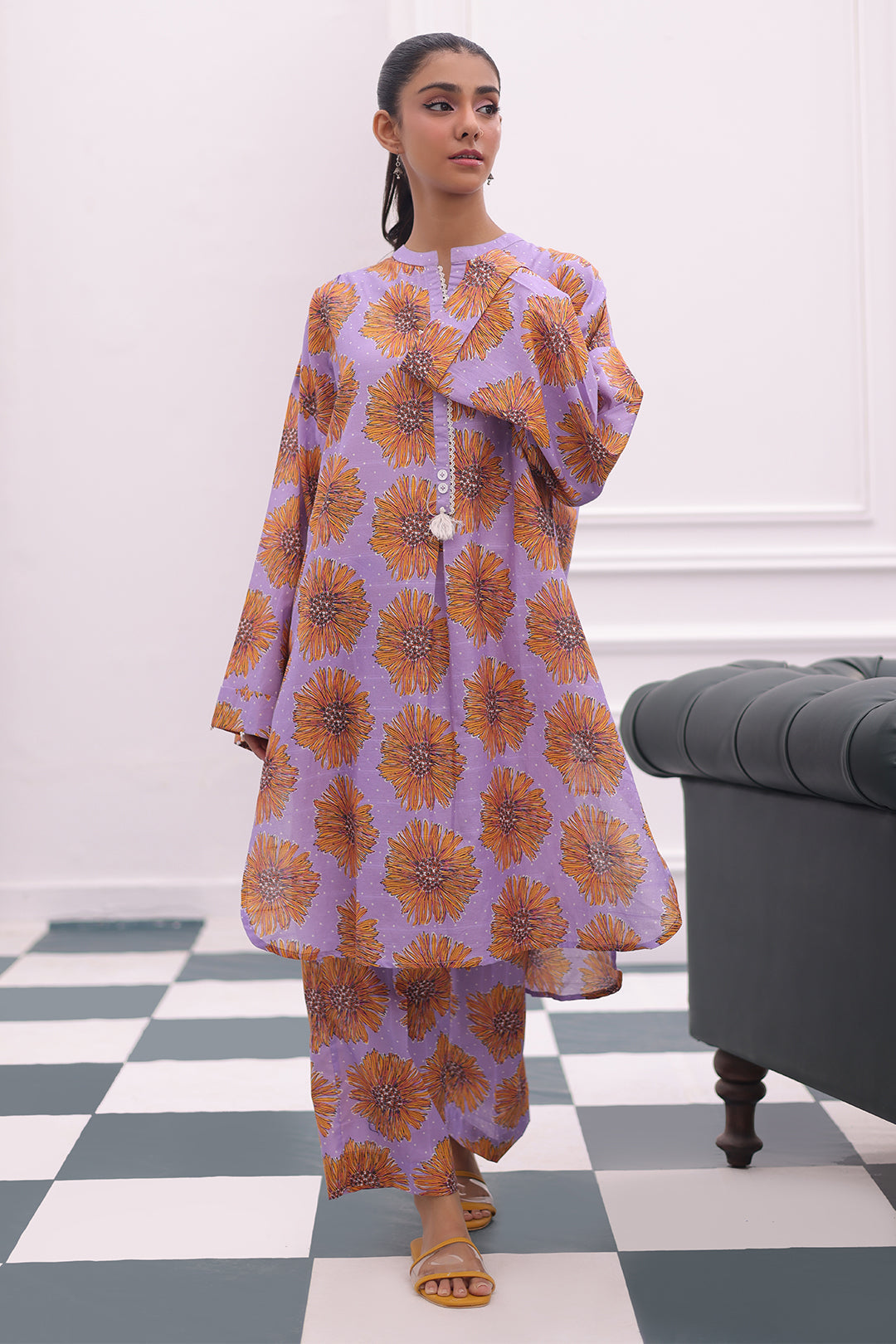 Zellbury | Summer Pret | Kurta Trouser - 2810 - House Of Hania