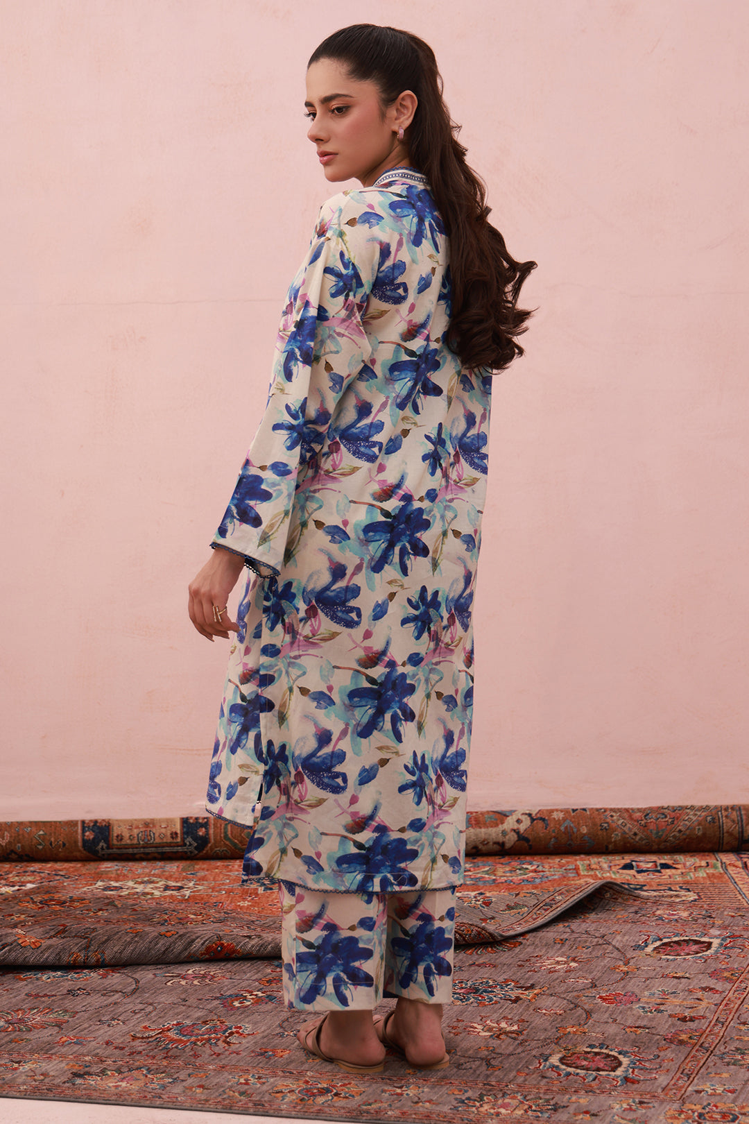 Zellbury | Summer Pret | Kurta Trouser - 2818 - House Of Hania