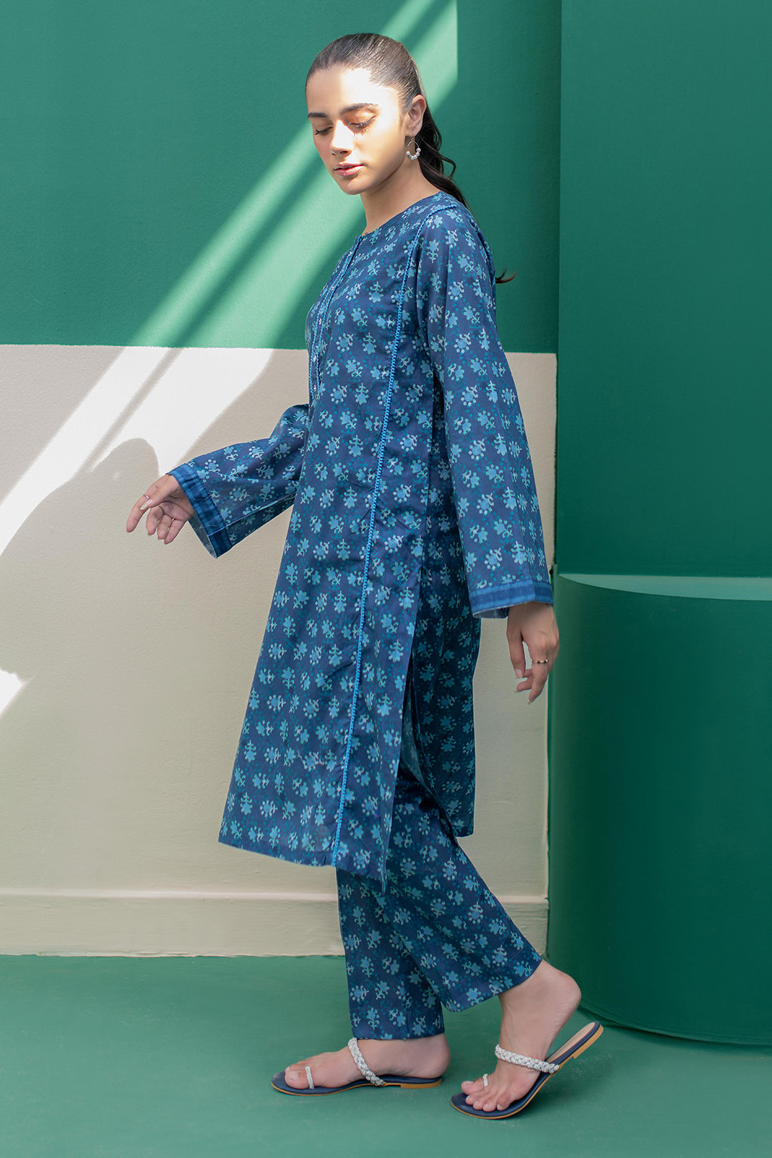 Zellbury | Summer Pret | Kurta Trouser - 2871 - House Of Hania