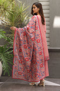 Zellbury | Unstitched 2 Piece Cambric | Embroidered Shirt Dupatta - 0025 - House Of Hania