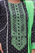 Zellbury | Unstitched 2 Piece Cambric | Embroidered Shirt Dupatta - 0027 - House Of Hania