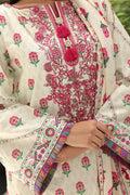Zellbury | Unstitched 2 Piece Cambric | Embroidered Shirt Dupatta - 0105 - House Of Hania