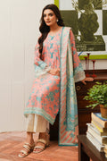 Zellbury | Unstitched 2 Piece Cambric | Embroidered Shirt Dupatta - 0106 - House Of Hania