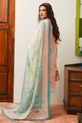 Zellbury | Unstitched 2 Piece Cambric | Embroidered Shirt Dupatta - 0106 - House Of Hania