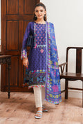 Zellbury | Unstitched 2 Piece Cambric | Embroidered Shirt Dupatta - 0108 - House Of Hania