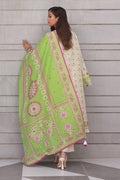 Zellbury | Unstitched 2 Piece Cambric | Embroidered Shirt Dupatta - 0111 - House Of Hania
