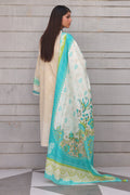 Zellbury | Unstitched 2 Piece Cambric | Embroidered Shirt Dupatta - 0112 - House Of Hania