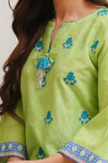 Zellbury | Unstitched 2 Piece Cambric | Embroidered Shirt Shalwar - 0023 - House Of Hania