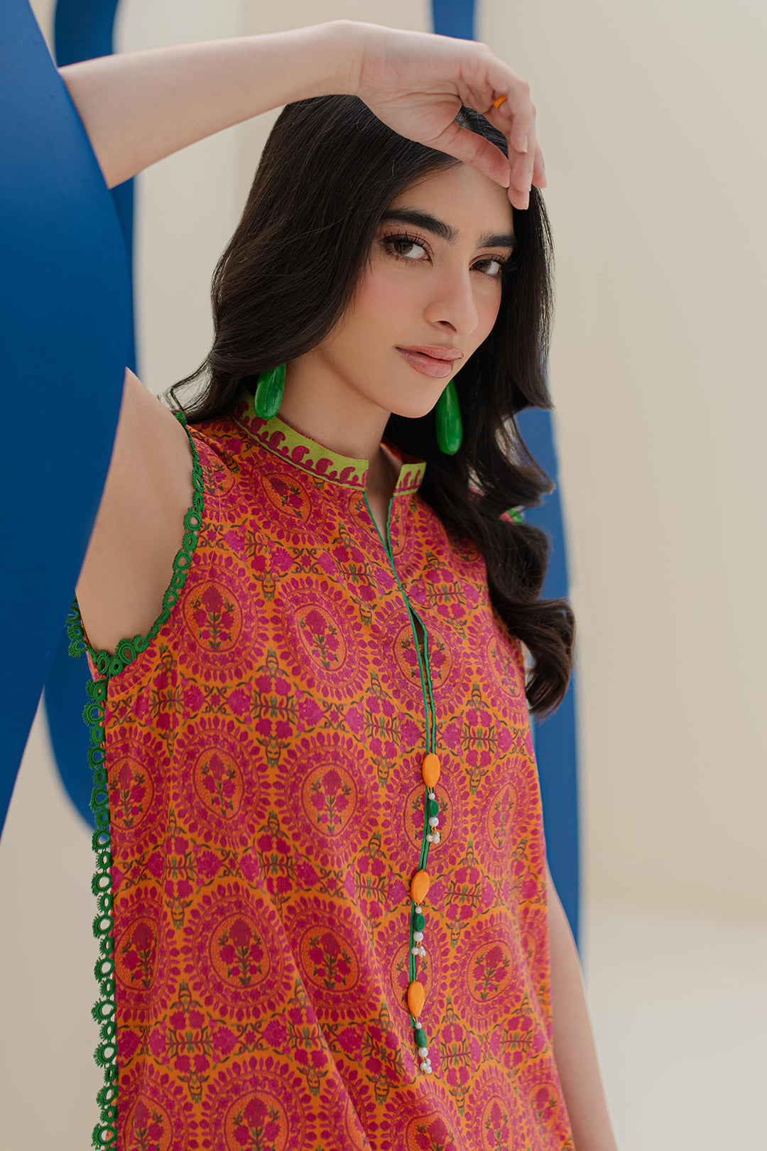 Zellbury | Unstitched 2 Piece Cambric | Embroidered Shirt Shalwar - 0024 - House Of Hania