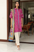 Zellbury | Unstitched 2 Piece Cambric | Shirt Dupatta - 0002 - House Of Hania