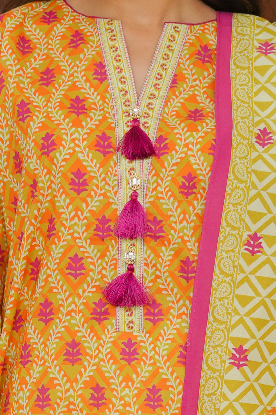Zellbury | Unstitched 2 Piece Cambric | Shirt Dupatta - 0005 - House Of Hania