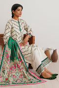 Zellbury | Unstitched 2 Piece Cambric | Shirt Dupatta - 0009 - House Of Hania