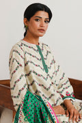 Zellbury | Unstitched 2 Piece Cambric | Shirt Dupatta - 0009 - House Of Hania