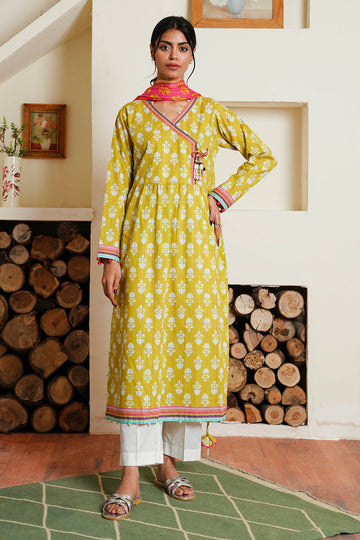 Zellbury | Unstitched 2 Piece Cambric | Shirt Dupatta - 0089 - House Of Hania
