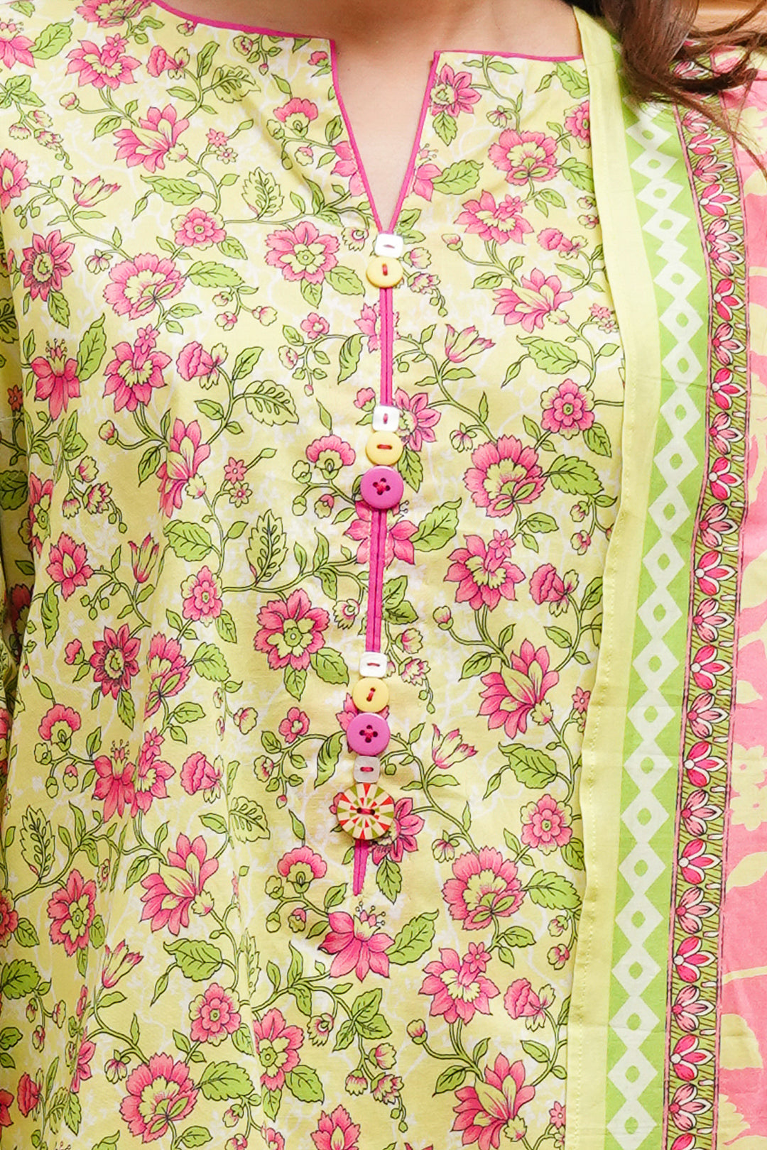 Zellbury | Unstitched 2 Piece Cambric | Shirt Dupatta - 0095 - House Of Hania