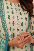 Zellbury | Unstitched 2 Piece Cambric | Shirt Dupatta - 0606 - House Of Hania