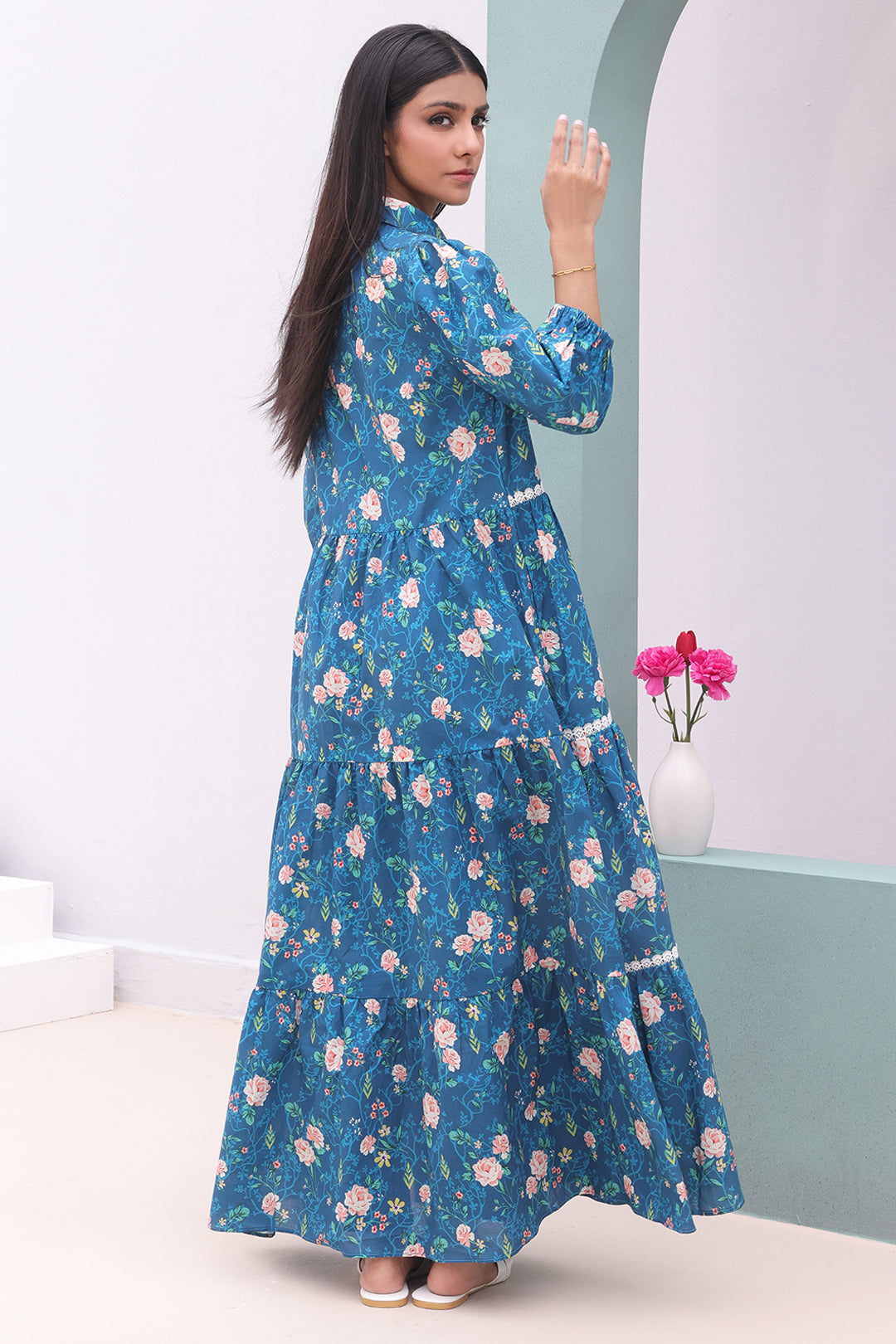 Zellbury | Unstitched 2 Piece Cambric | Shirt Shalwar - 0011 - House Of Hania