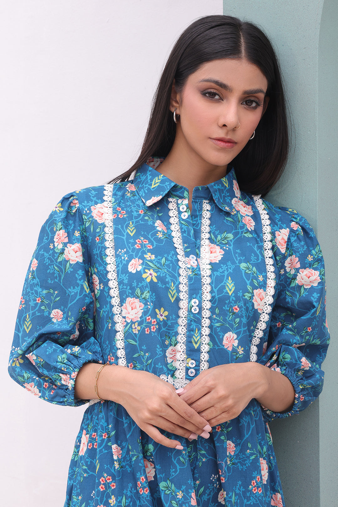 Zellbury | Unstitched 2 Piece Cambric | Shirt Shalwar - 0011 - House Of Hania