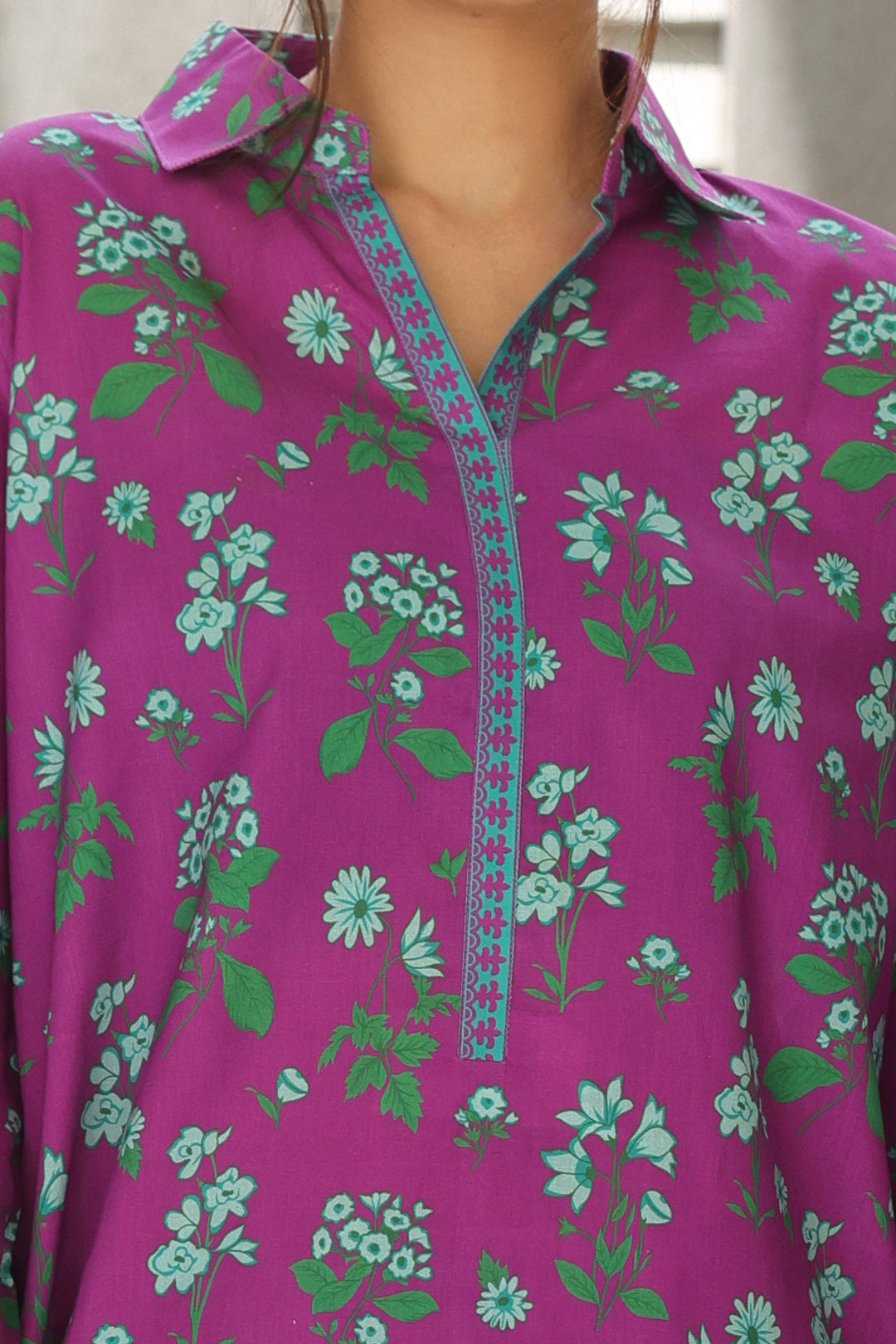 Zellbury | Unstitched 2 Piece Cambric | Shirt Shalwar - 0014 - House Of Hania
