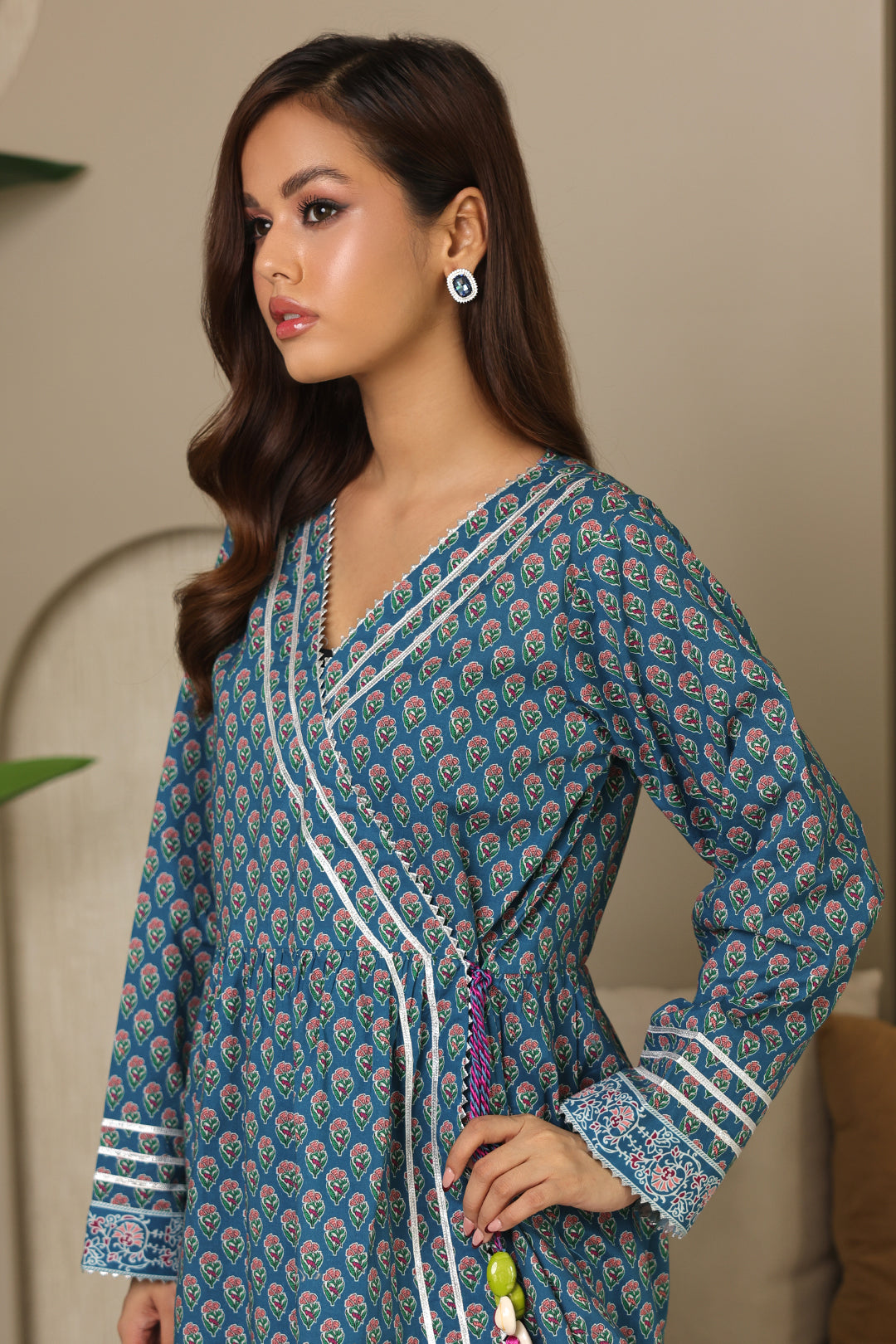 Zellbury | Unstitched 2 Piece Cambric | Shirt Shalwar - 0100 - House Of Hania