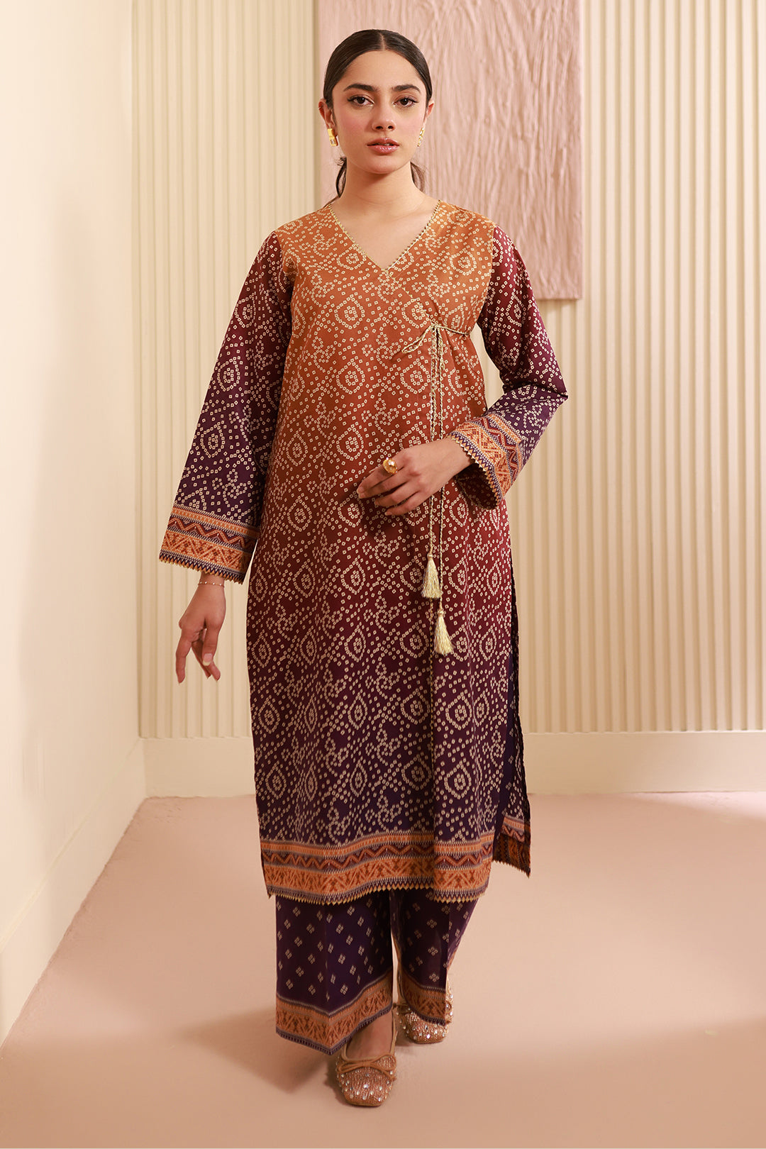 Zellbury | Unstitched 2 Piece Cambric | Shirt Shalwar - 0607 - House Of Hania