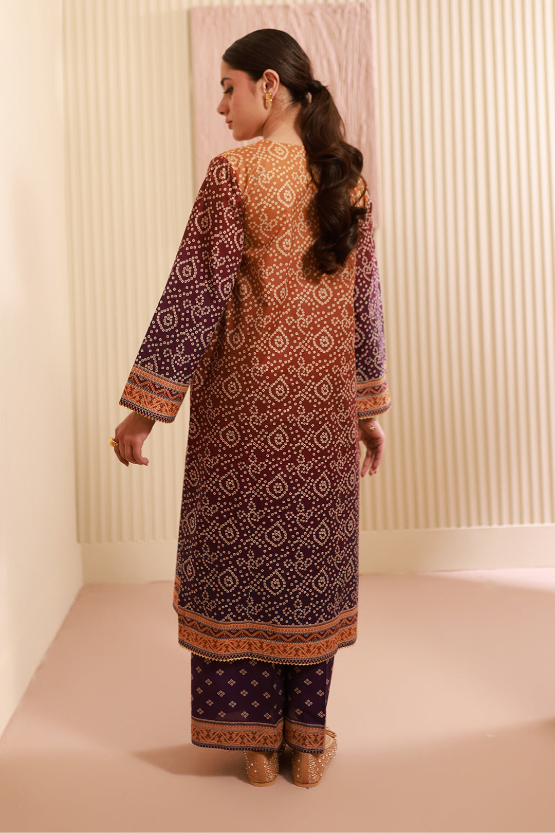 Zellbury | Unstitched 2 Piece Cambric | Shirt Shalwar - 0607 - House Of Hania