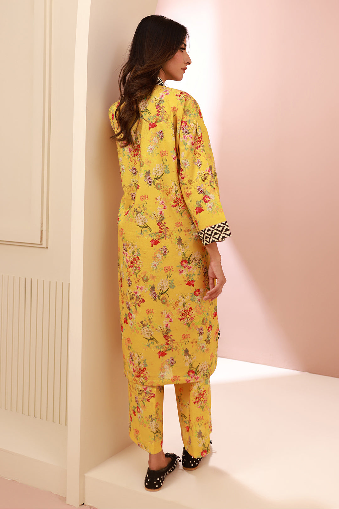 Zellbury | Unstitched 2 Piece Cambric | Shirt Shalwar - 0609 - House Of Hania