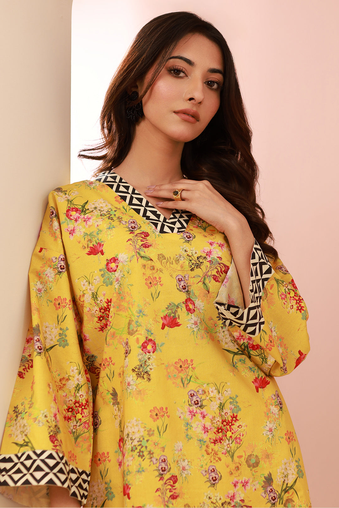 Zellbury | Unstitched 2 Piece Cambric | Shirt Shalwar - 0609 - House Of Hania