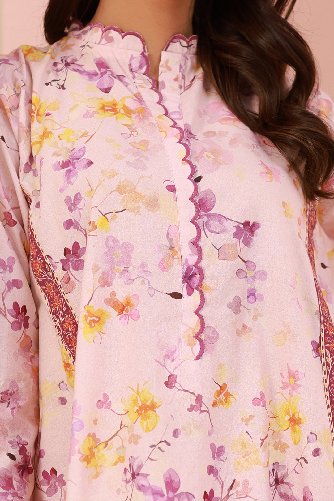 Zellbury | Unstitched 2 Piece Cambric | Shirt Shalwar - 0610 - House Of Hania