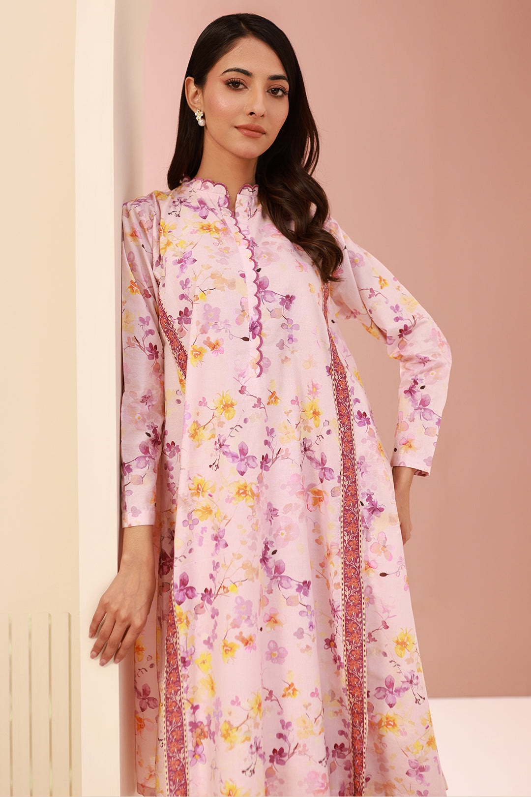 Zellbury | Unstitched 2 Piece Cambric | Shirt Shalwar - 0610 - House Of Hania