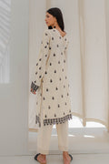 Zellbury | Unstitched 2 Piece Jacquard | Embroidered Shirt Shalwar - 0657 - House Of Hania