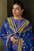 Zellbury | Unstitched 2 Piece Khaddar | Embroidered Shirt Dupatta - 0180 - House Of Hania