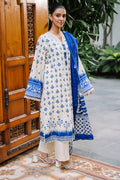 Zellbury | Unstitched 2 Piece Khaddar | Embroidered Shirt Dupatta - 0265 - House Of Hania