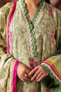 Zellbury | Unstitched 2 Piece Khaddar | Embroidered Shirt Dupatta - 0266 - House Of Hania