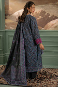 Zellbury | Unstitched 2 Piece Khaddar | Embroidered Shirt Dupatta - 0347 - House Of Hania