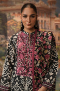 Zellbury | Unstitched 2 Piece Khaddar | Embroidered Shirt Dupatta - 0348 - House Of Hania