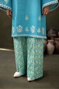 Zellbury | Unstitched 2 Piece Khaddar | Embroidered Shirt Shalwar - 0177 - House Of Hania
