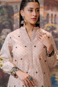 Zellbury | Unstitched 2 Piece Khaddar | Embroidered Shirt Shalwar - 0439 - House Of Hania