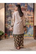 Zellbury | Unstitched 2 Piece Khaddar | Embroidered Shirt Shalwar - 0439 - House Of Hania