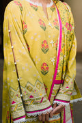 Zellbury | Unstitched 2 Piece Khaddar | Shirt Dupatta - 0158 - House Of Hania
