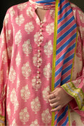Zellbury | Unstitched 2 Piece Khaddar | Shirt Dupatta - 0160 - House Of Hania
