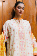 Zellbury | Unstitched 2 Piece Khaddar | Shirt Dupatta - 0251 - House Of Hania